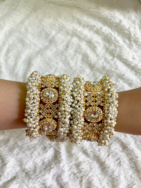 Gajra Wedding Bangles